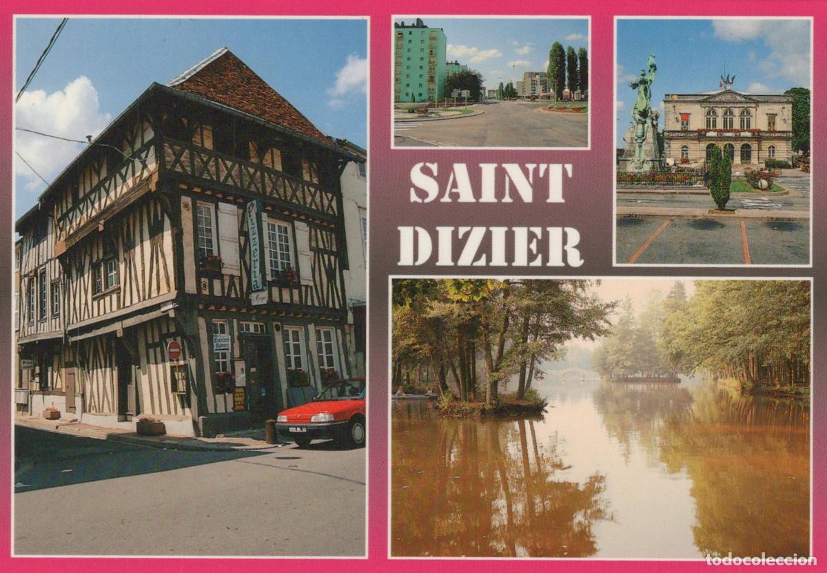 Cartoline: France Saint Dizier Vieille Maison H&ocirc;tel de Ville Paysages *YAH639