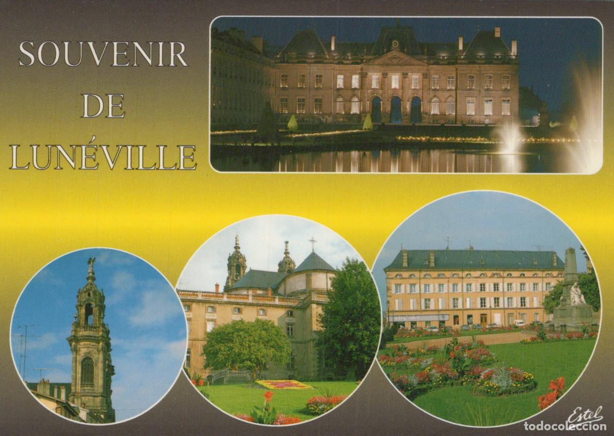 Cartes Postales: France Luneville Ch&acirc;teau Tour Saint Jacques Place du Souvenir Fran&ccedil;ais *YAH635
