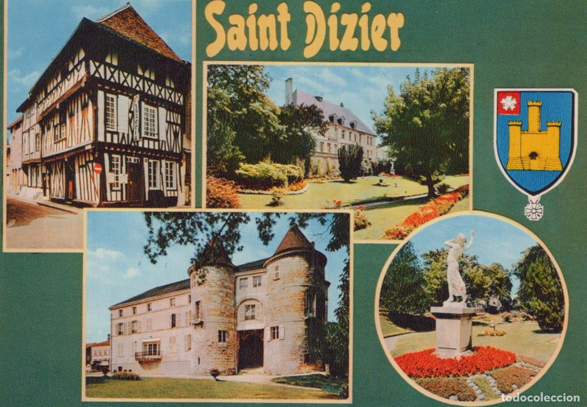 Cartoline: France Saint Dizier Maison &Agrave; Colombages Ch&acirc;teau Parc *YAH640