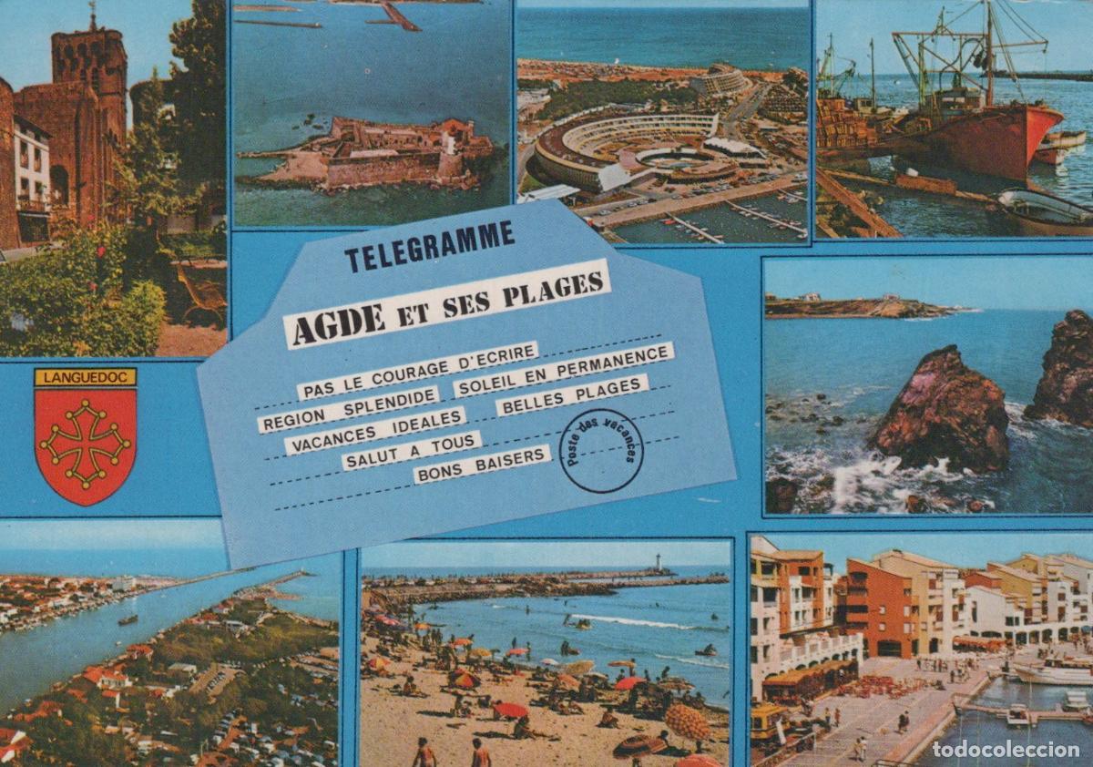 Cartes Postales: France Agde Vues Multiples de la Ville et des Plages *YAH649