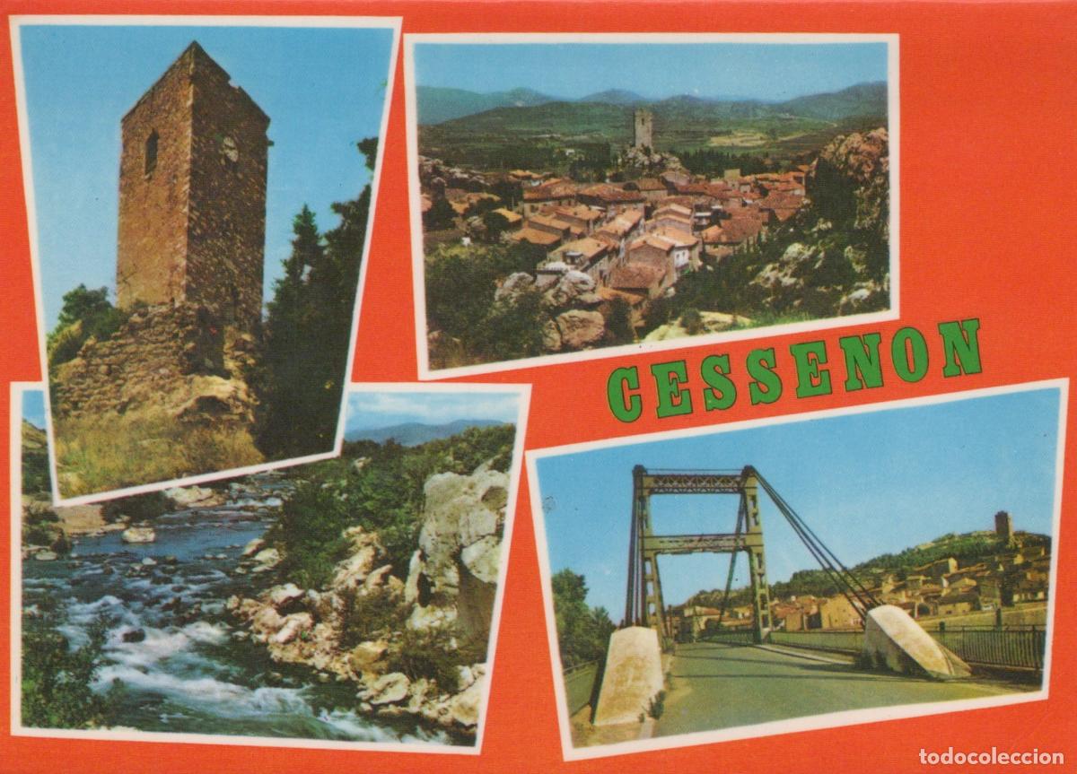 Cartes Postales: France Other Unclassified Cessenon Vues Multiples Tour Village Rivi&egrave;re *YAH654