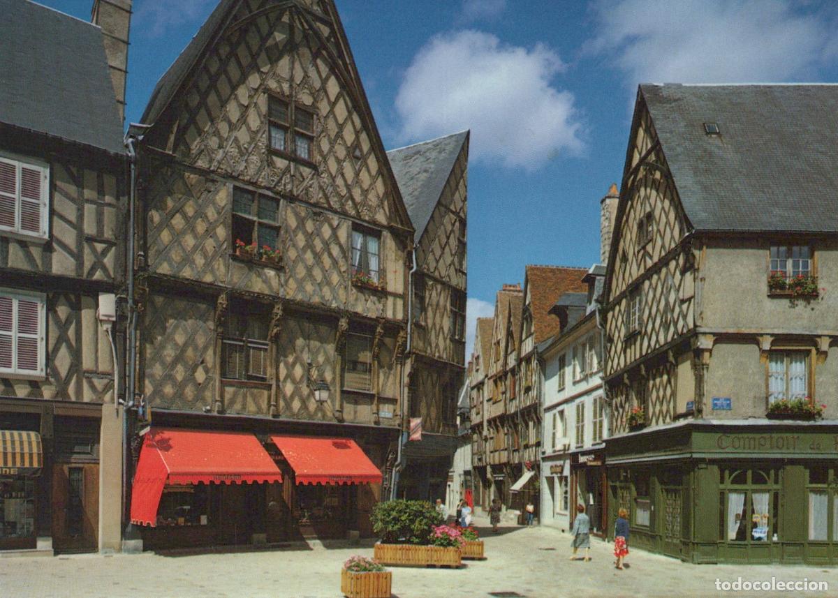 Postales: France Bourges Vieilles Maisons Place Gordaine *YAH664