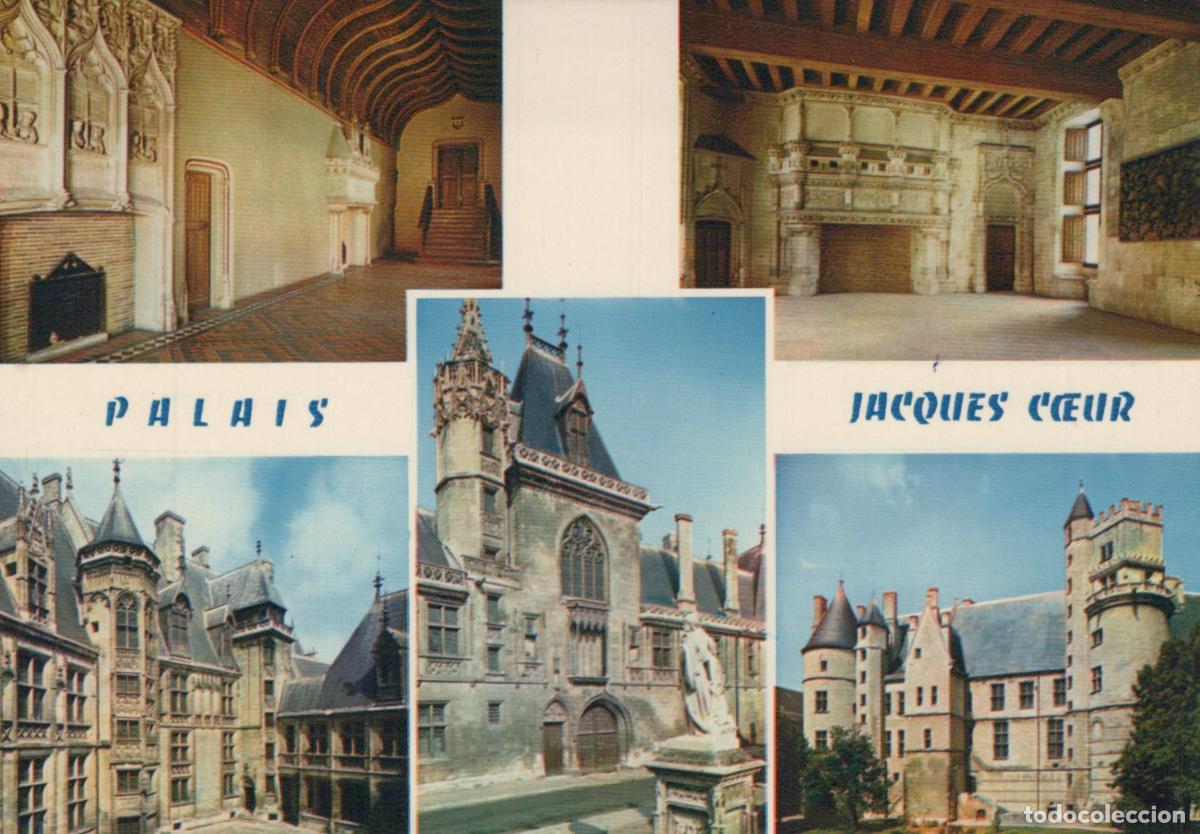 Postkarten: France Bourges Palais Jacques C&oelig;ur Architecture Vues Multiples *YAH670