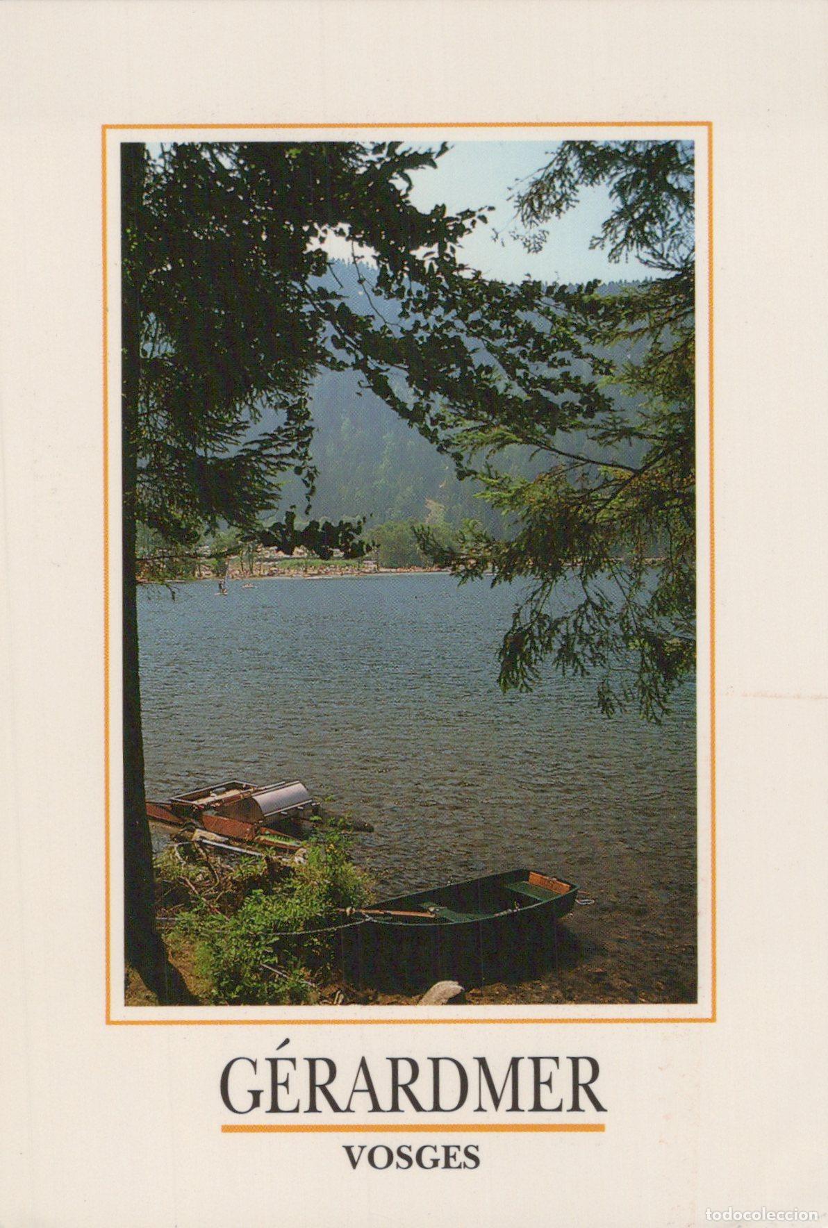 Postcards: France Gerardmer G&eacute;rardmer Lac de Paysage Avec Barques *YAH457