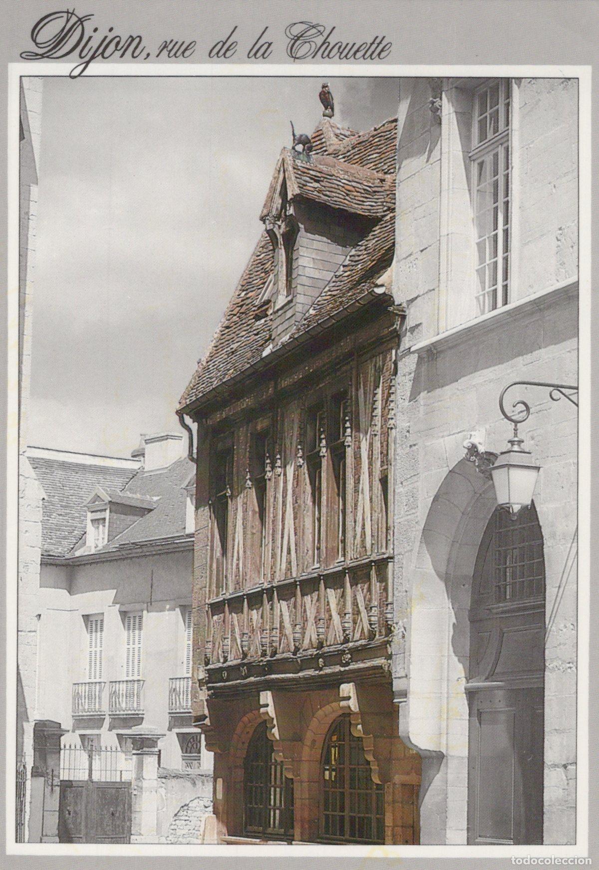 Postkarten: France Dijon Rue de la Chouette Architecture *YAH501