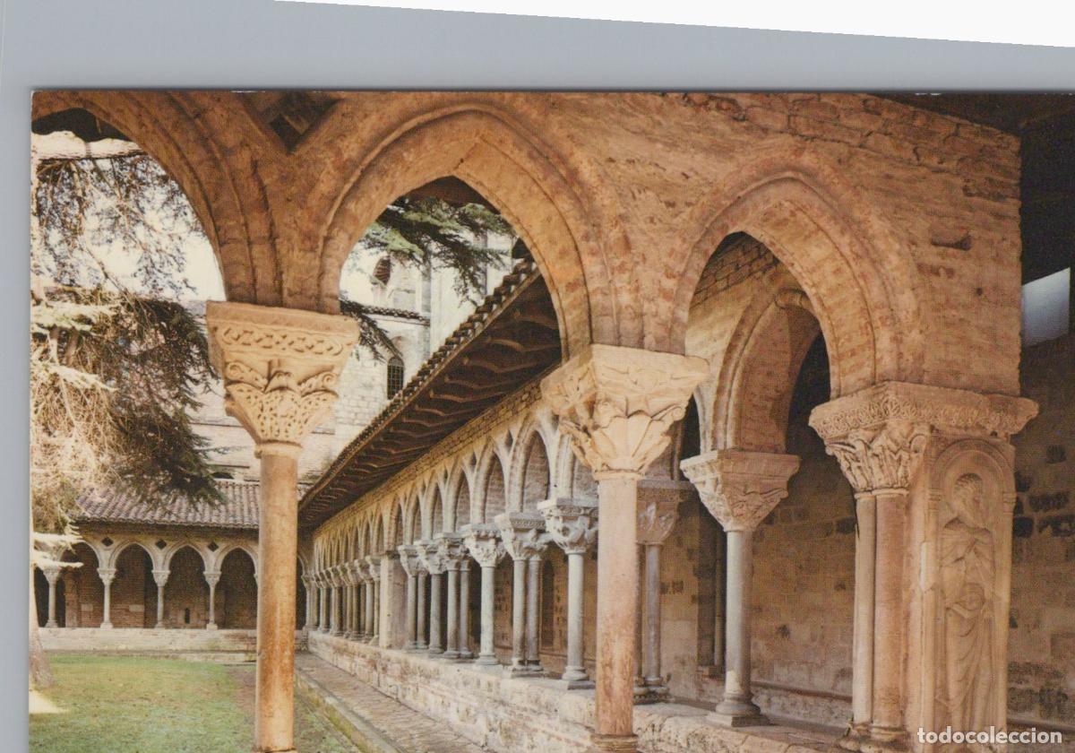 Cartes Postales: France Moissac Abbaye St Pierre Clo&icirc;tre Architecture M&eacute;di&eacute;vale *YAH734