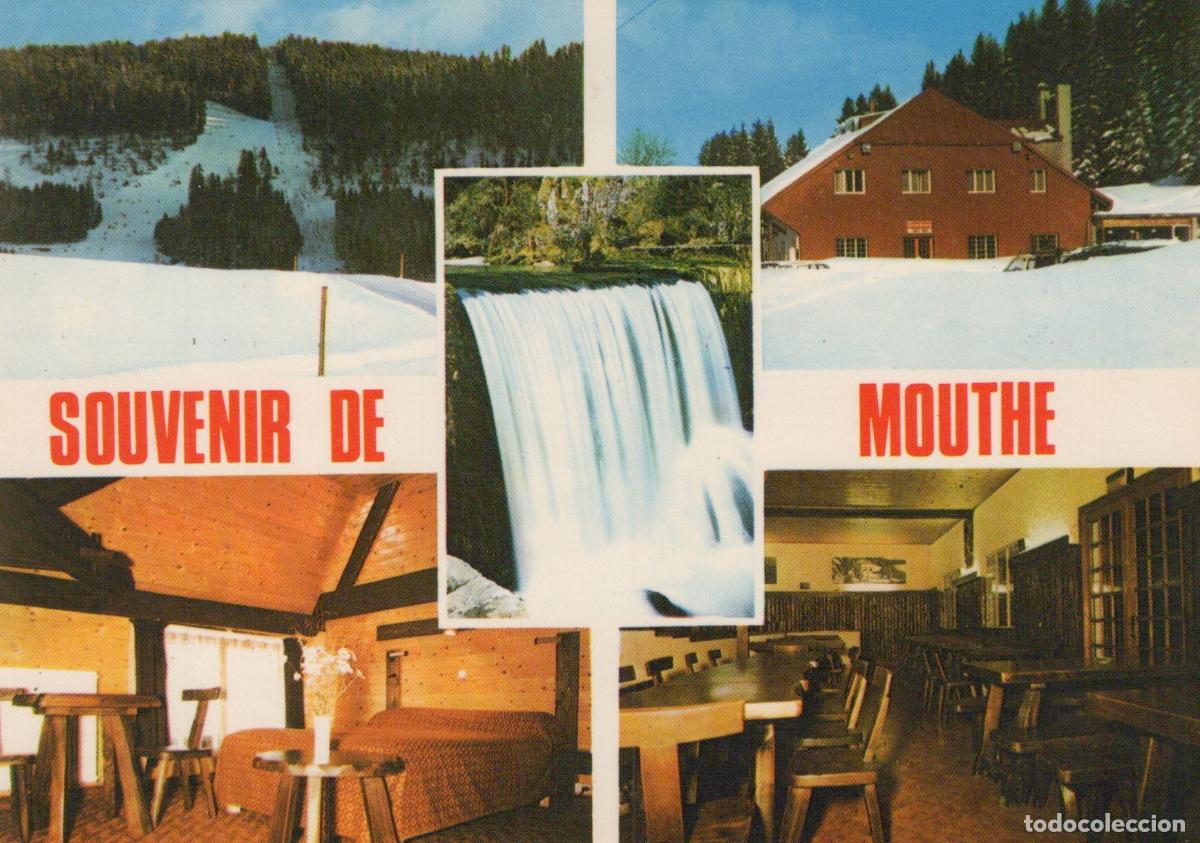 Postais: France Mouthe Paysage Hivernal Cascade Auberge de la Source *YAH749