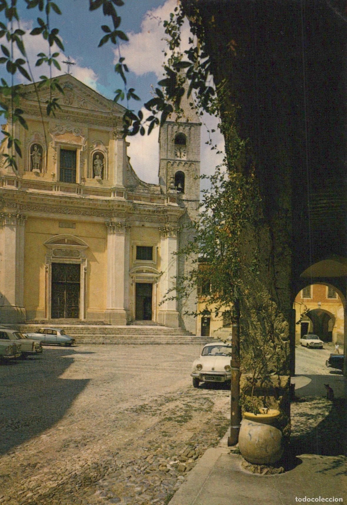 Postkarten: France Other Unclassified Sospel L Eglise Saint Michel Unposted *YAH531