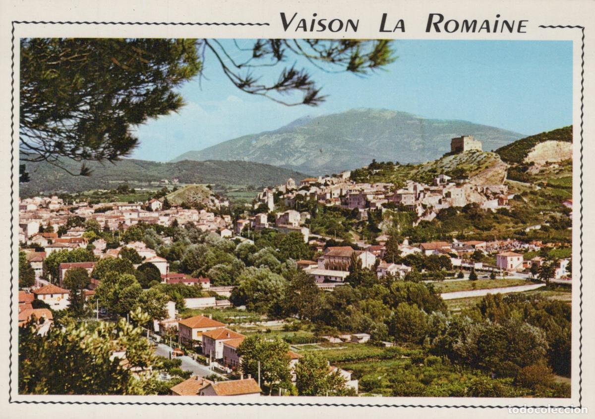 Postkarten: France Vaison la Romaine Provence Vue Panoramique Ville Haute Unposted *YAH779
