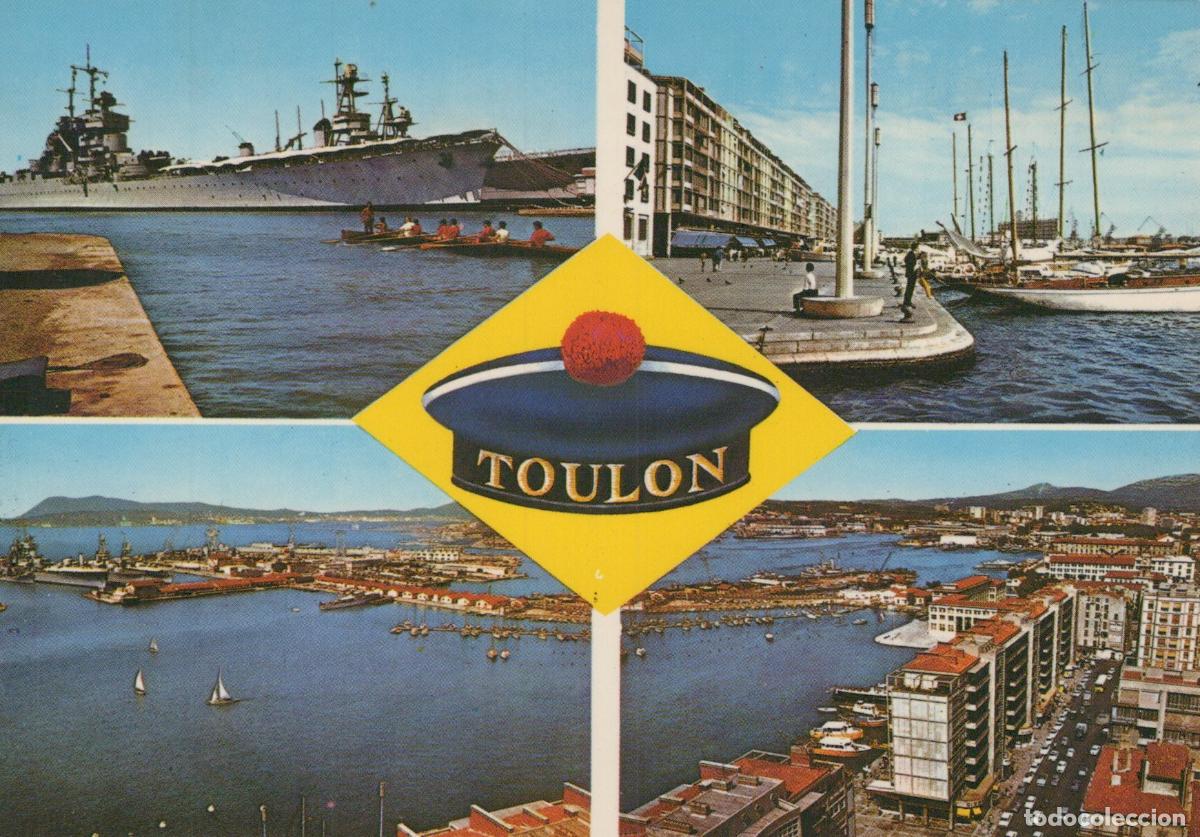 Postkarten: France Other Unclassified Toulon Port Militaire Navires de Guerre *YAH813