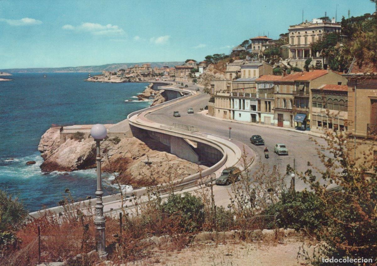 Postkarten: France Chartres Marseille Paca Promenade de la Corniche Route C&ocirc;ti&egrave;re *YAH823