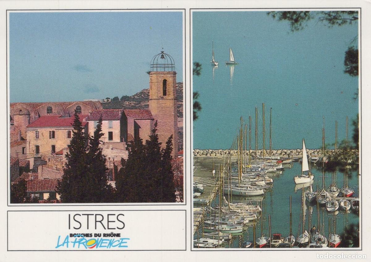 Postkarten: France Istres Bouches du Rh&ocirc;ne Vue Ville et Port *YAH820