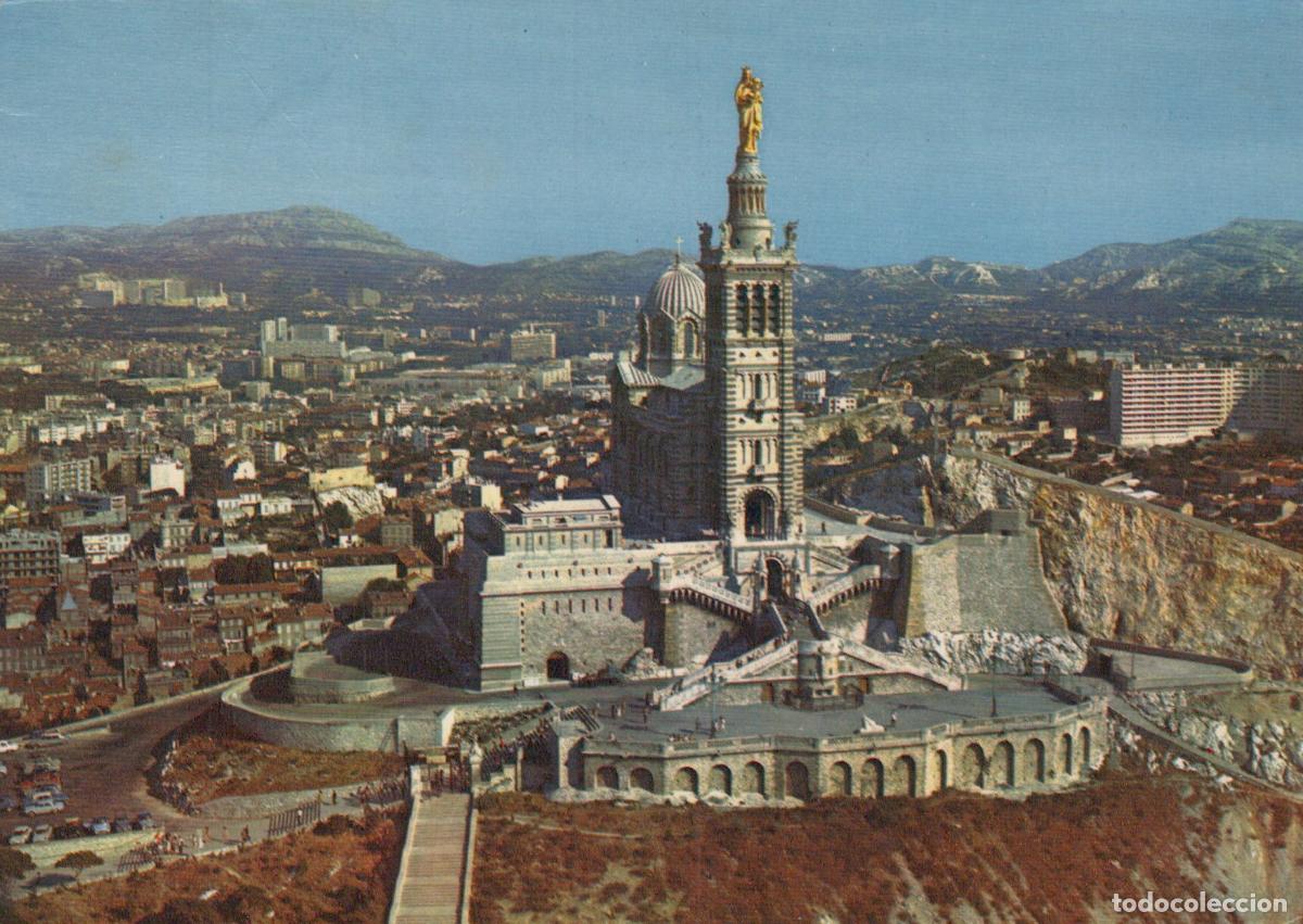 Postkarten: France Marseilles Marseille Basilique Notre Dame de la Garde Vue *YAH824