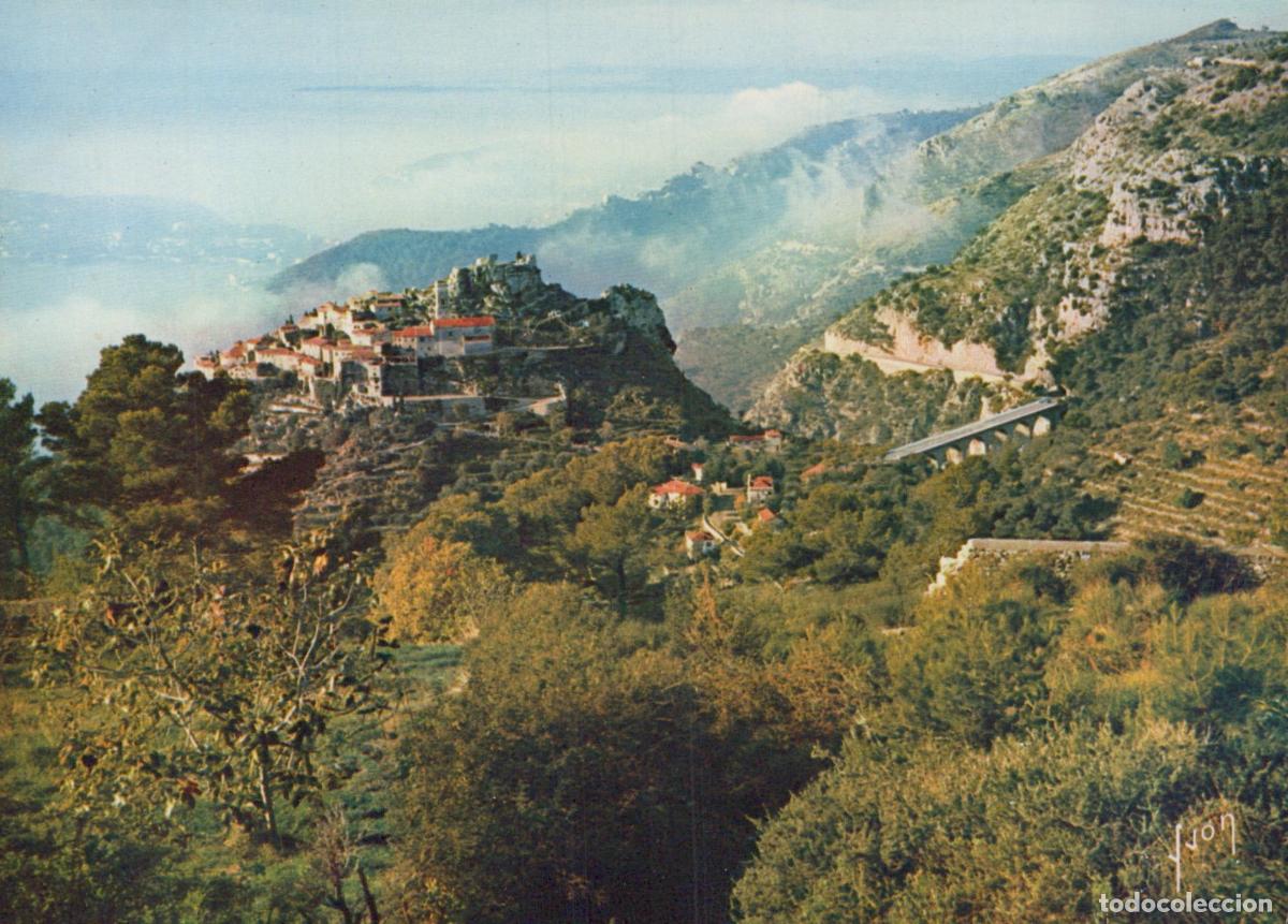 Postales: France Eze &Egrave;ze Vue G&eacute;n&eacute;rale du Village Perch&eacute; Unposted *YAH835