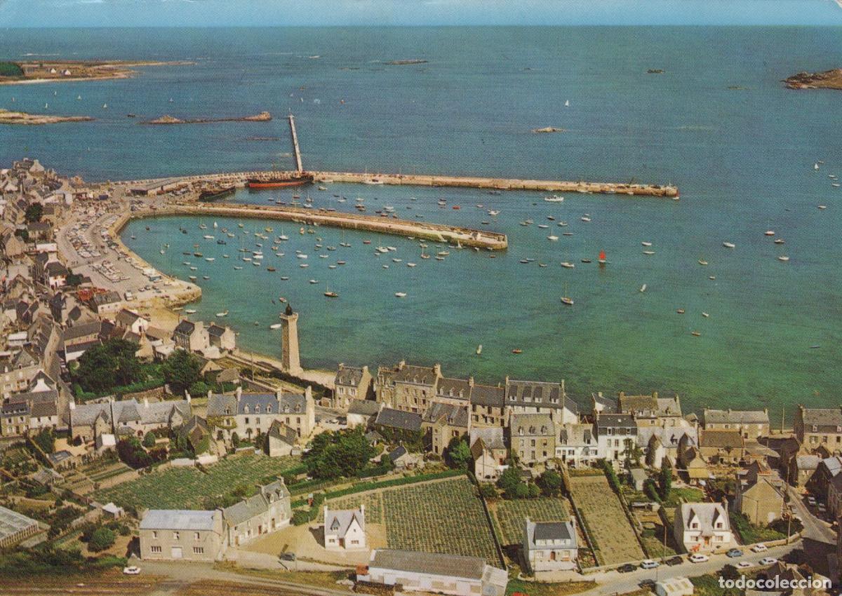 Postkarten: France Roscoff Bretagne Panorama du Port *YAH864