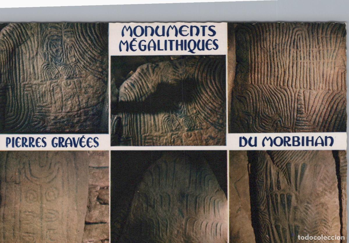 Cartes Postales: France Locmariaquer Bretagne Monuments M&eacute;galithiques Pierres Unposted *YAH880