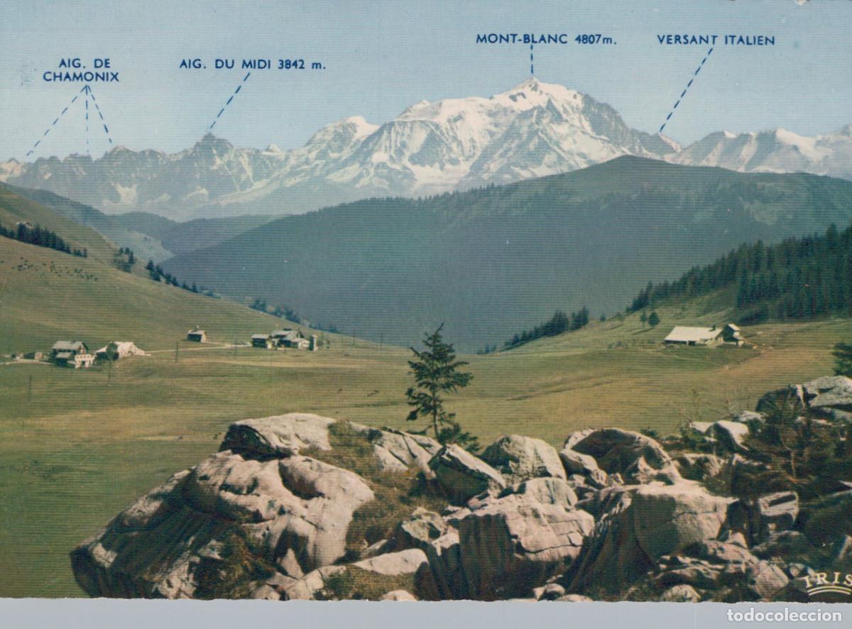 Cartes Postales: France Chamonix Mont Blanc Chamonix Col des Aravis Massif du Unposted *YAH894