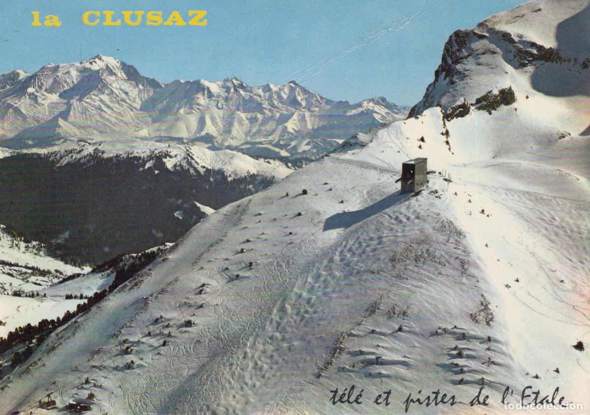 Cartes Postales: France La Clusaz Pistes de Ski de L Etale Mont Blanc *YAH905