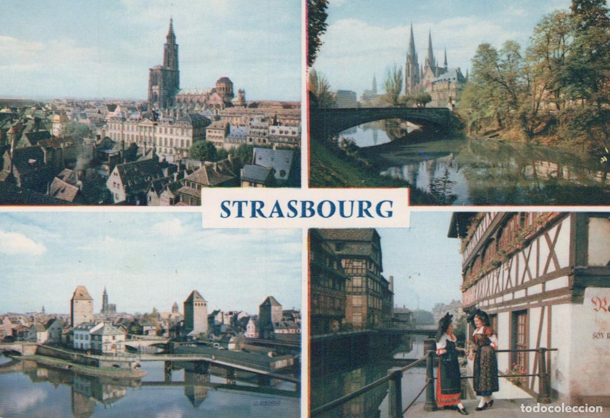 Cartes Postales: France Strasbourg Vues Multiples de la Cath&eacute;drale Canaux *YAH632