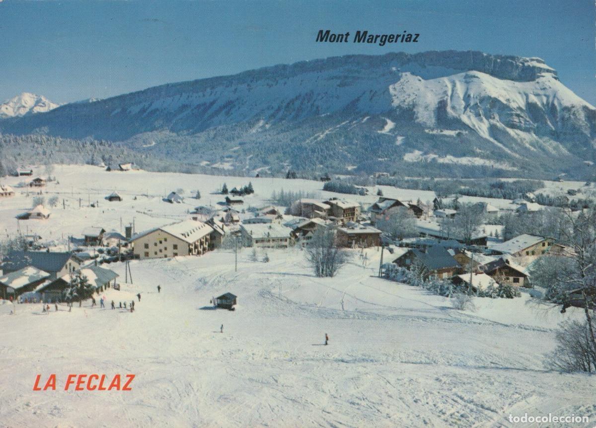 Cartoline: France Rumilly La Feclaz Mont Margeriaz Paysage Hivernal Ski Village *YAH913