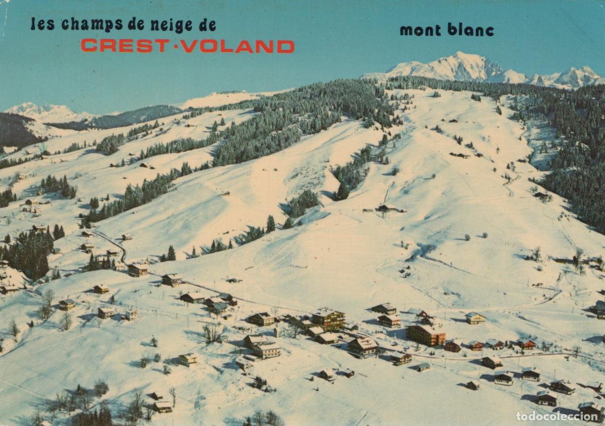 Postais: France Crest Voland Paysage Hivernal Village de Montagne Mont Blanc *YAH910