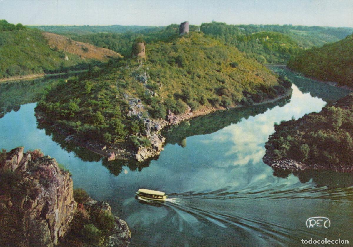 Cartes Postales: France Crozant Ruines Vieux Ch&acirc;teau Vedette Paysage Unposted *YAH969