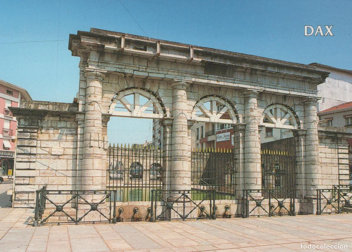 Postkarten: France Dax La Fontaine Chaude et Ses Arcades *YAH978