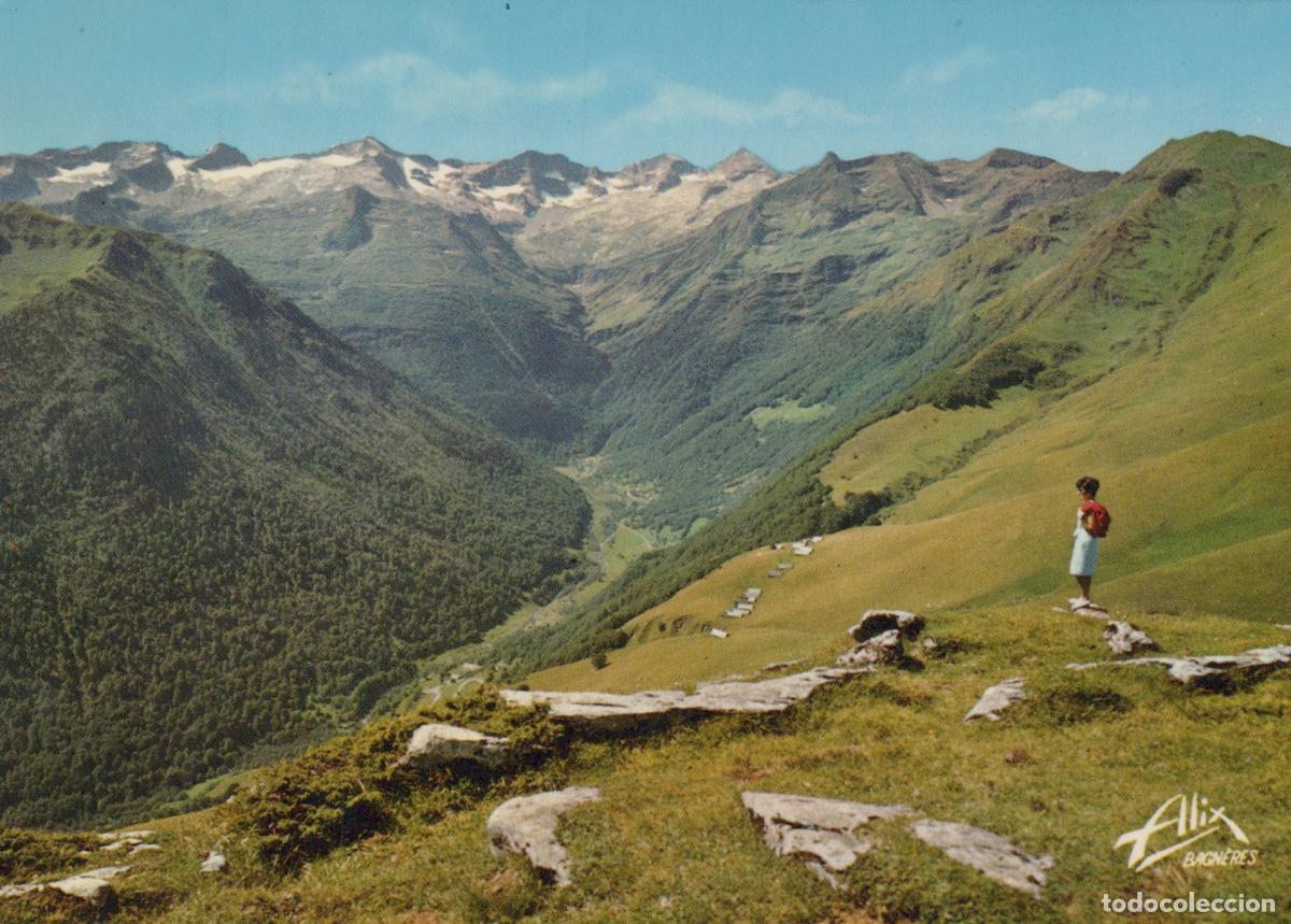 Postkarten: France Luchon Superbagn&egrave;res Vall&eacute;e du Lys Vue de Superbagn&egrave;res Unposted *YAH696