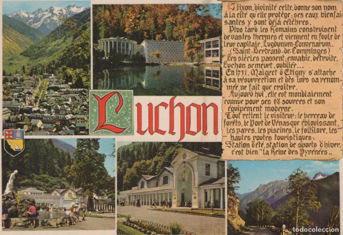 Cartoline: France Luchon Vues Multiples Thermes Montagnes *YAH701