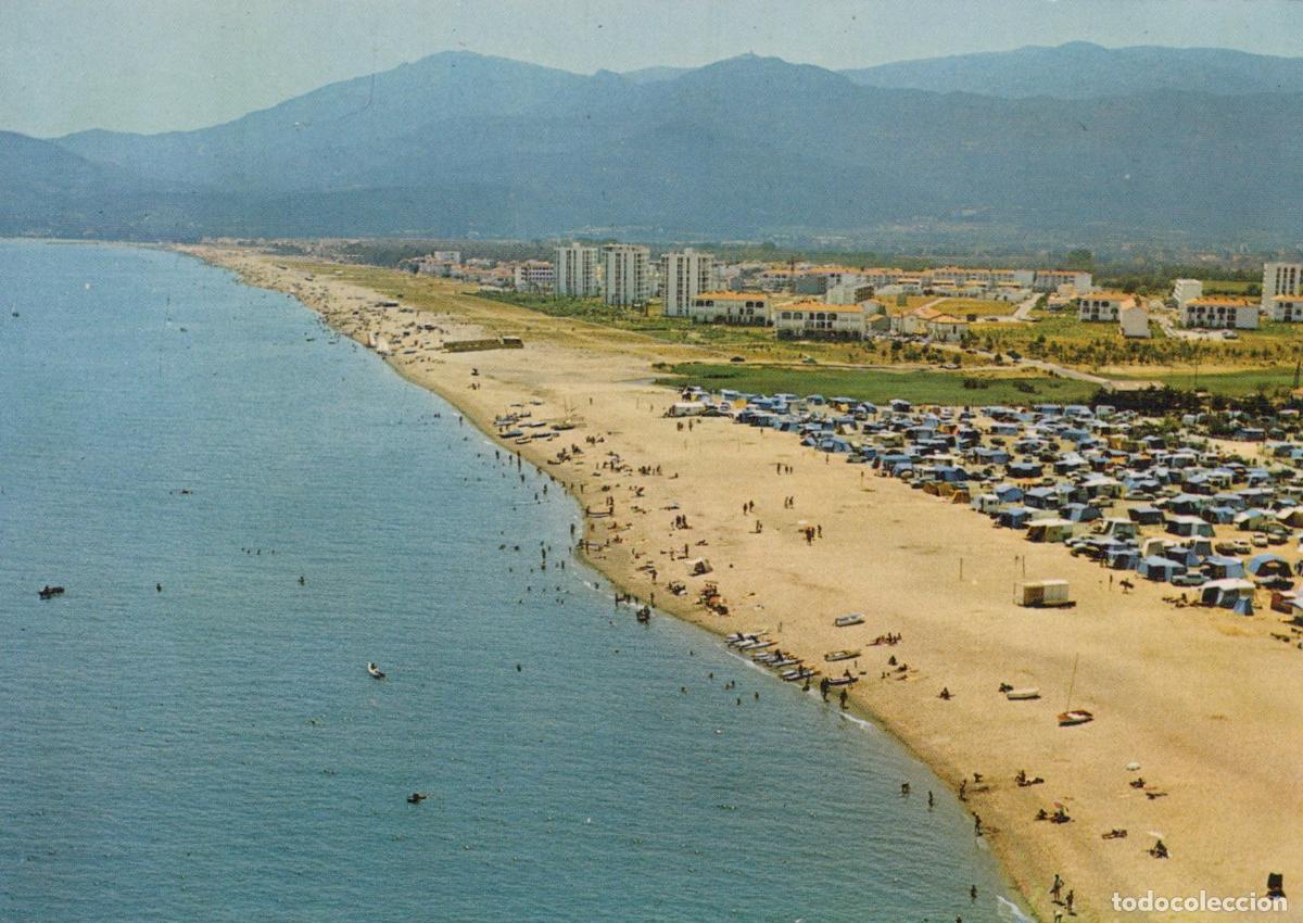 Postais: France Argeles sur Mer Plage Camping Alb&egrave;res Unposted *YAH712
