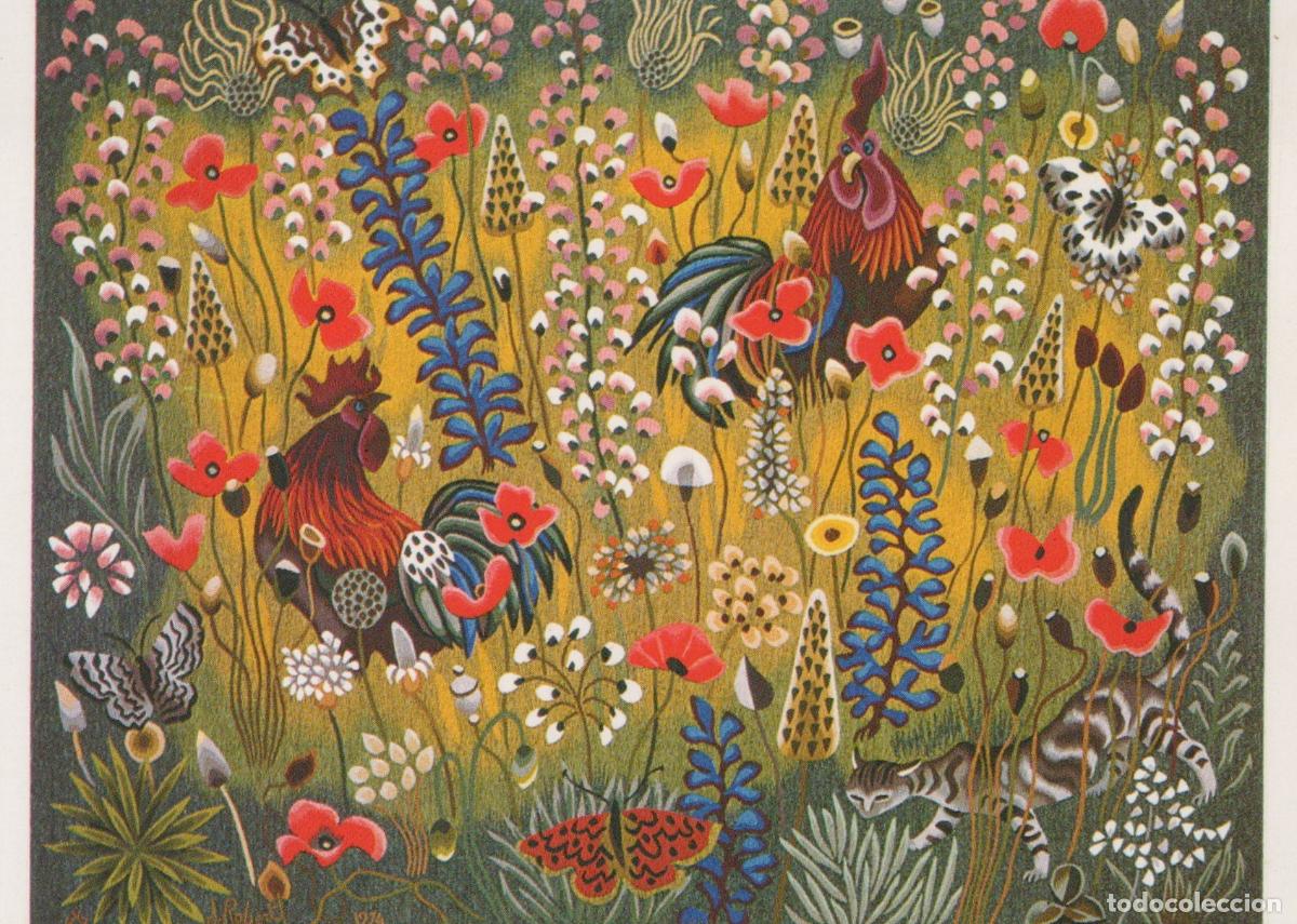 Postcards: France Dourgne Tapisserie Dom Robert Une de Mai Art Animaux Unposted *YAH726
