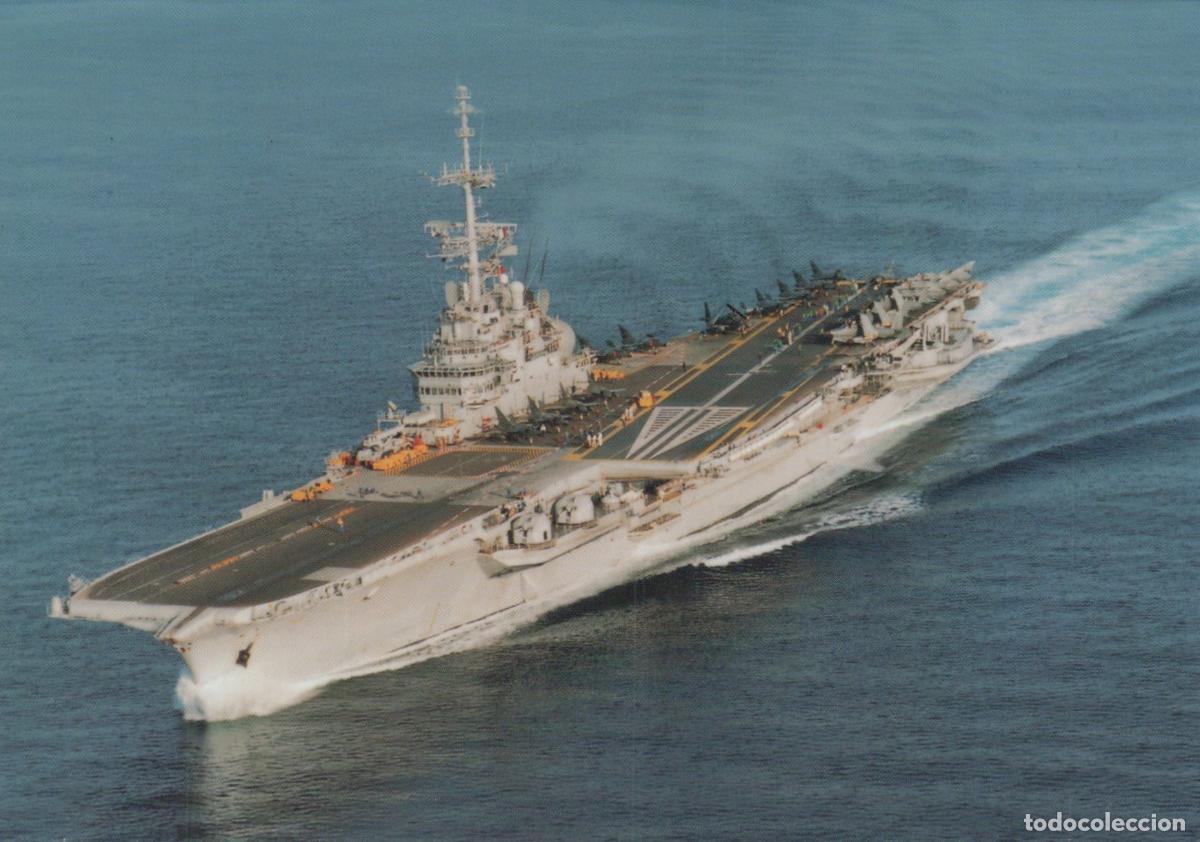Cartes Postales: France Le Havre Porte Avions Foch Marine Nationale en Mer Navire de *YAH807