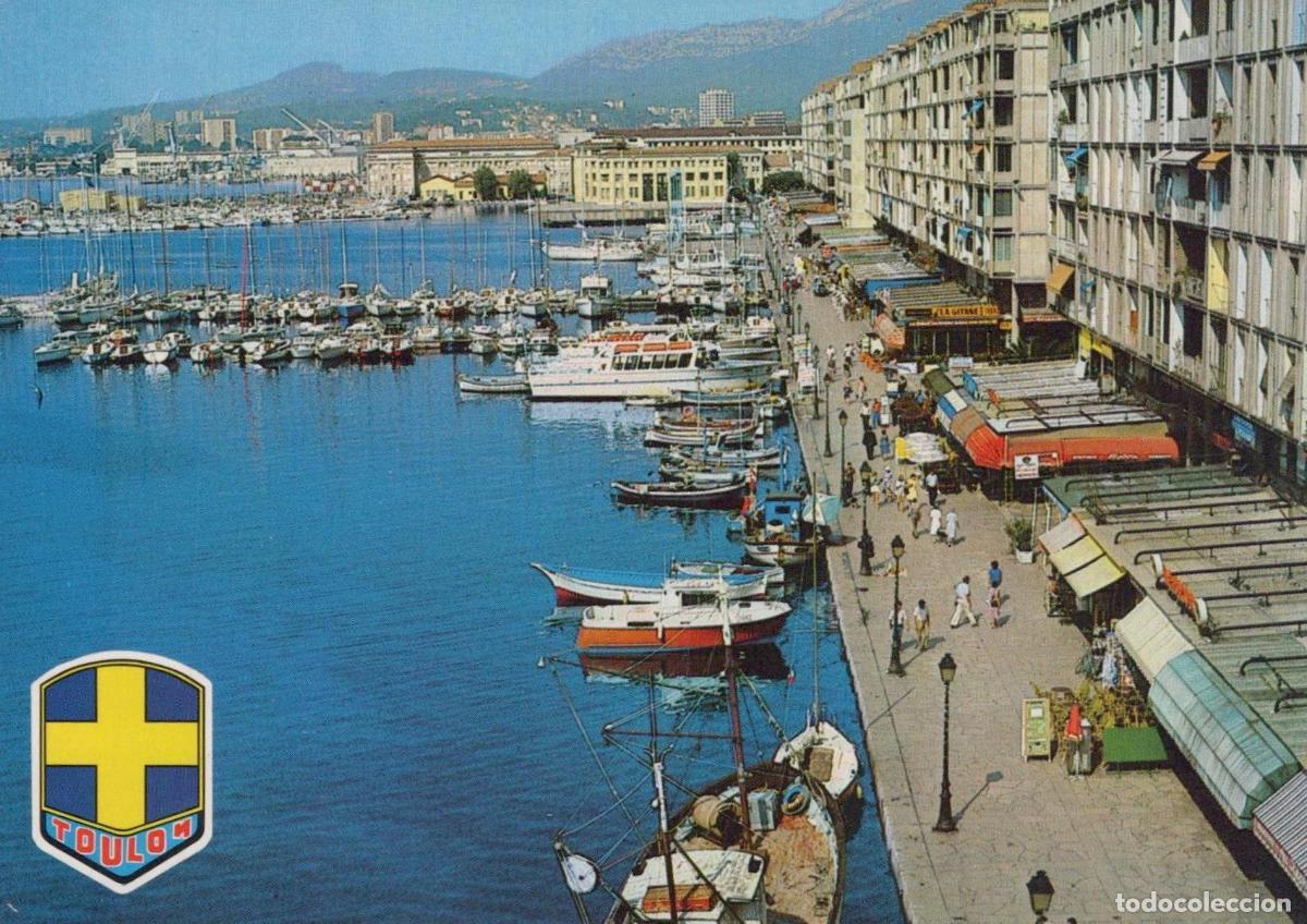 Cartoline: France Other Unclassified Toulon Port de Plaisance et Front de Mer Anim&eacute; *YAH812