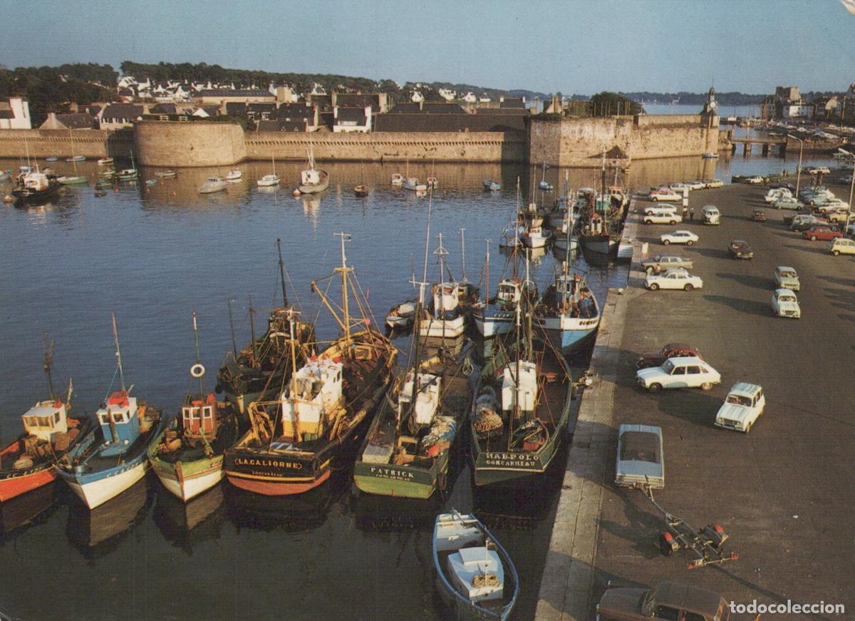 Cartoline: France Concarneau Bretagne Port de P&ecirc;che Remparts de la Ville Close *YAH862