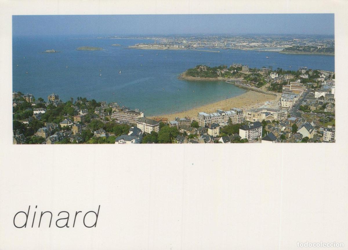 Cartoline: France Dinard Bretagne Vue A&eacute;rienne Plage de L &Eacute;cluse *YAH872