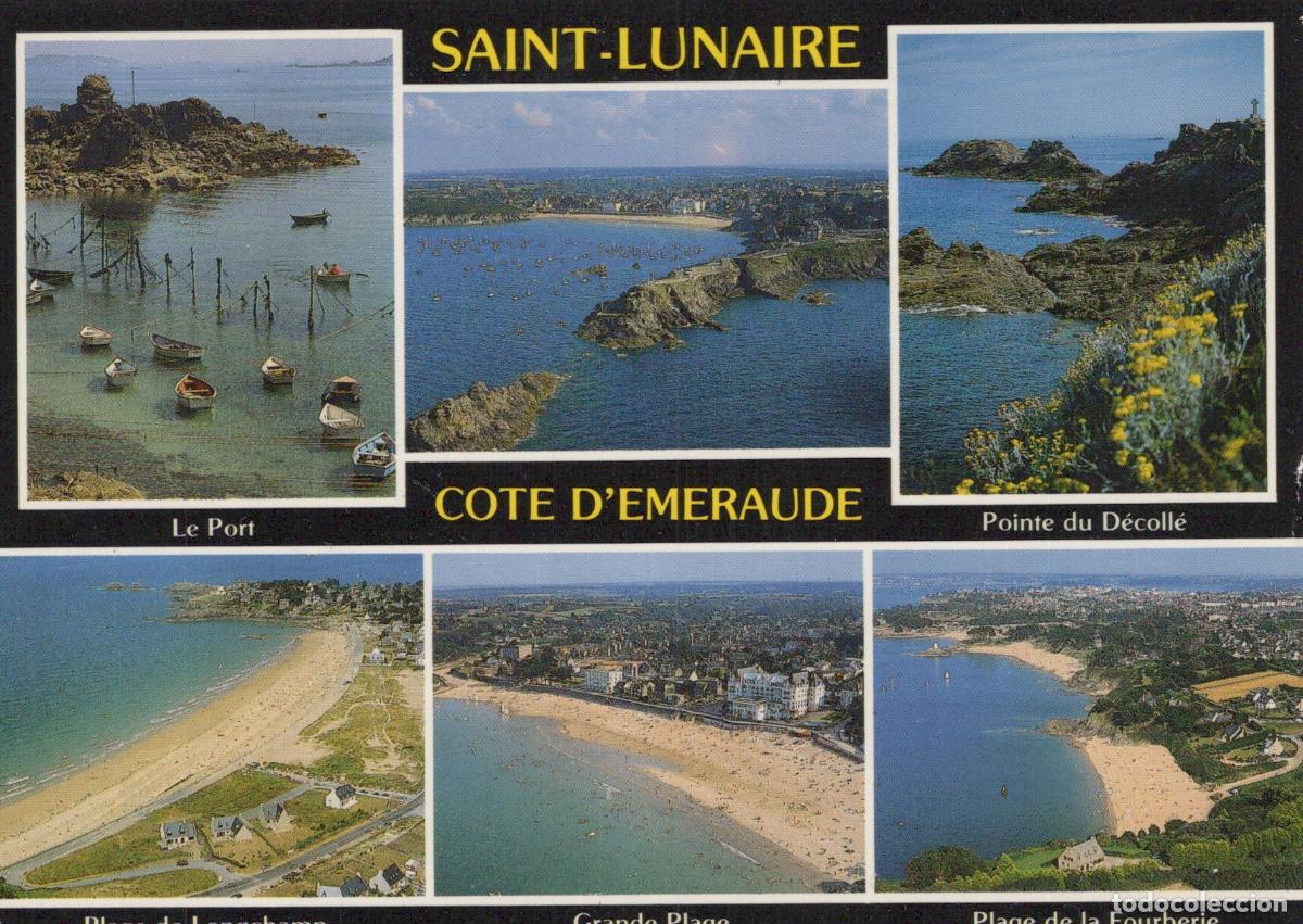Cartoline: France Saint Lunaire C&ocirc;te D &Eacute;meraude Vues Multiples *YAH877