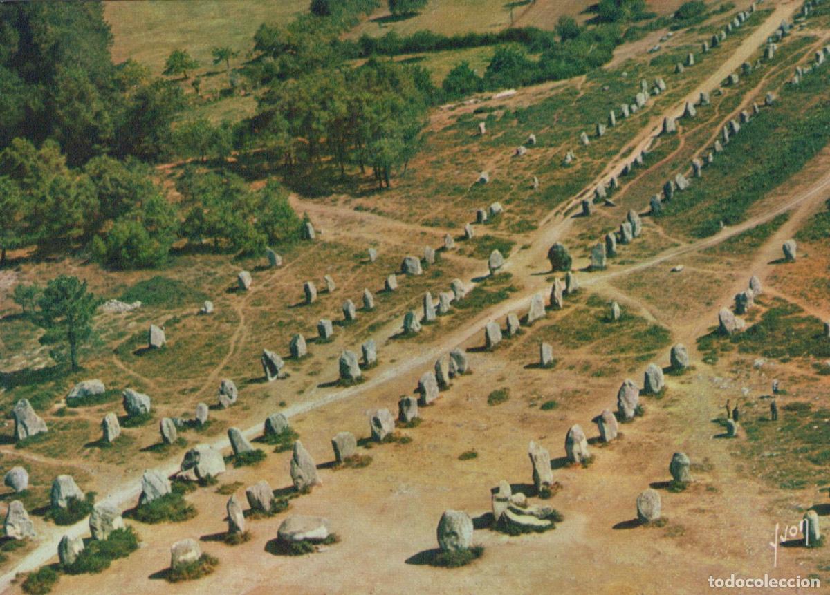 Cartoline: France Carnac Bretagne Alignements de Kermario Site Unposted *YAH882