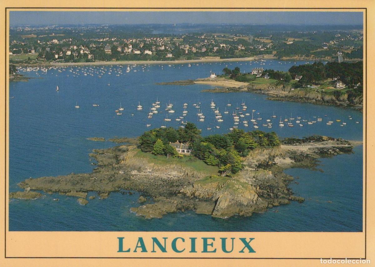 Cartoline: France Lancieux Vue A&eacute;rienne de la Pointe de L Islet *YAH891