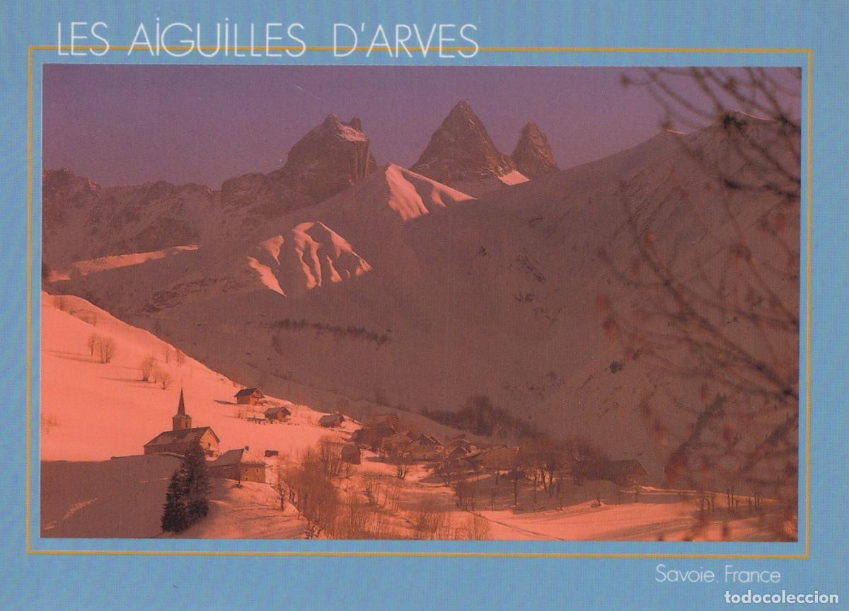 Cartes Postales: France Chambery Les Aiguilles D Arves Paysage Alpin Hivernal Avec *YAH912