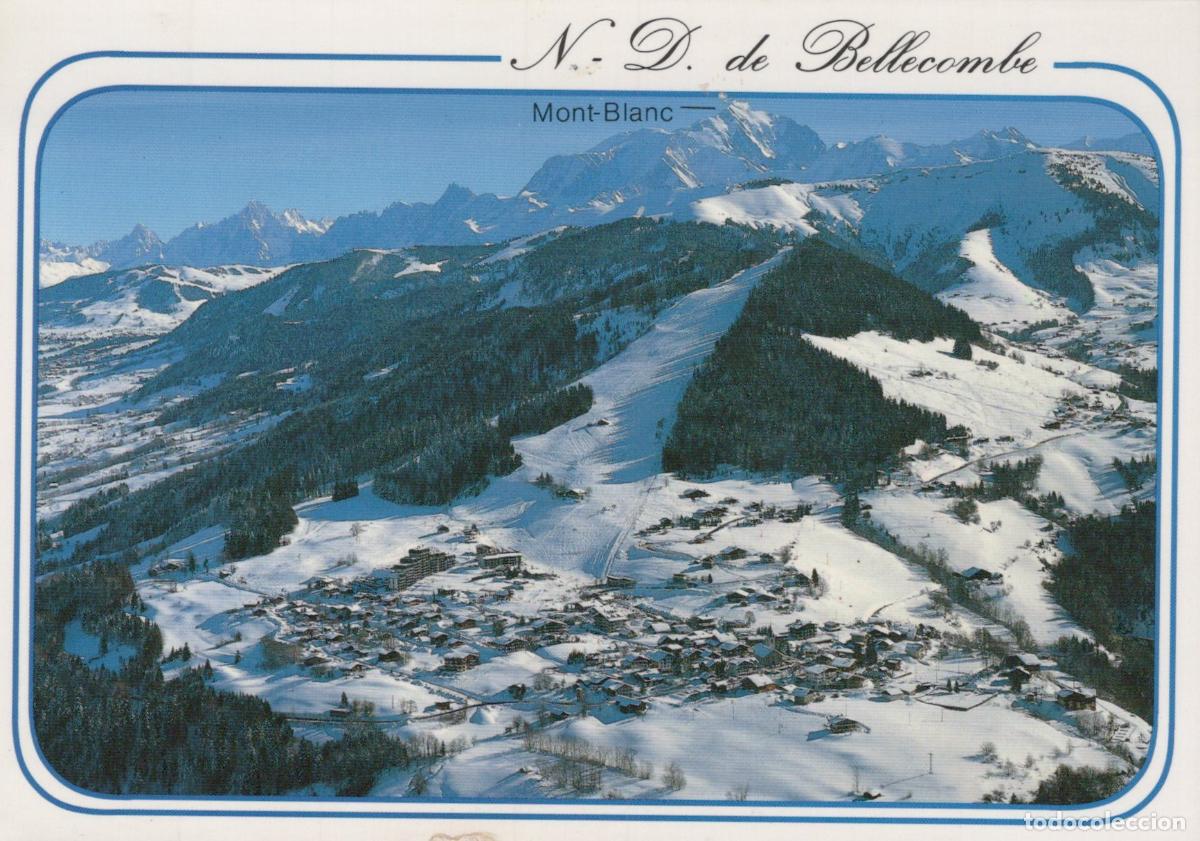Cartes Postales: France Albertville N D de Bellecombe Vue Panoramique Station Ski Mont *YAH917