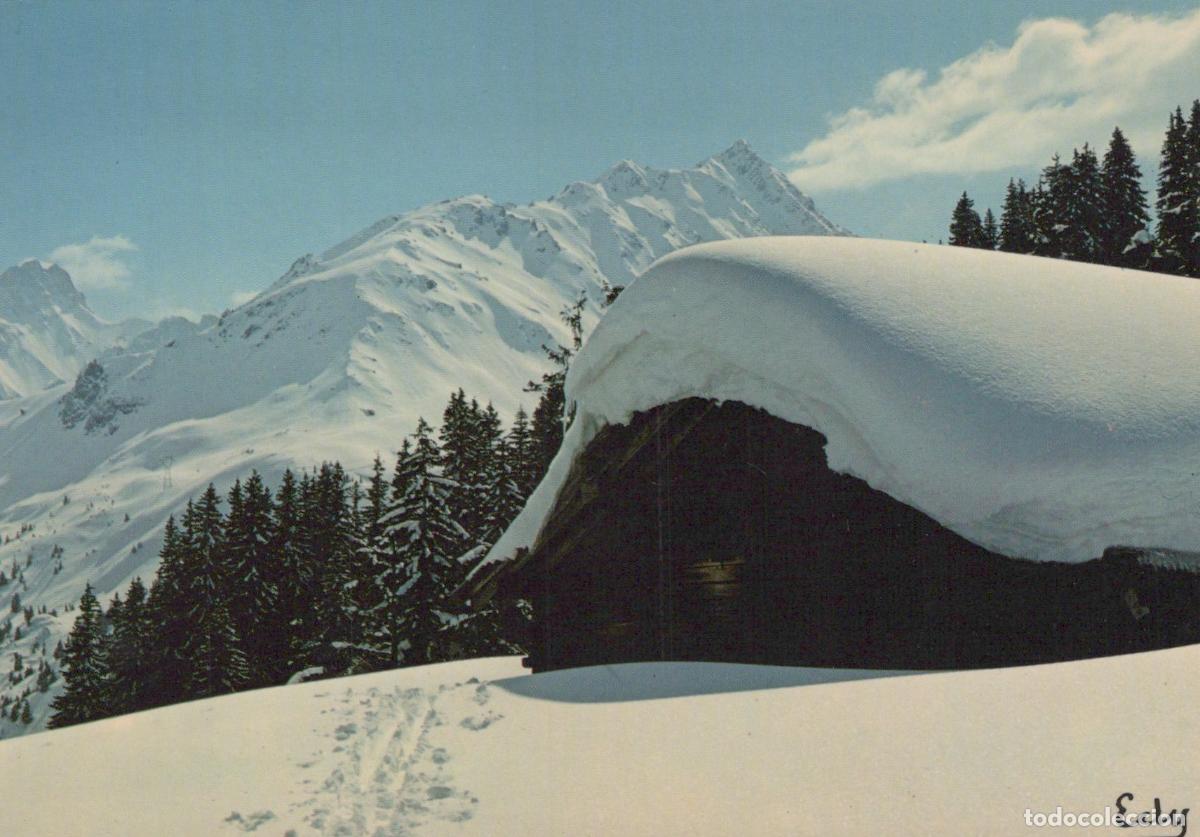 Postales: France Chambery Chalet Enneig&eacute; Alpes Fran&ccedil;aises *YAH931