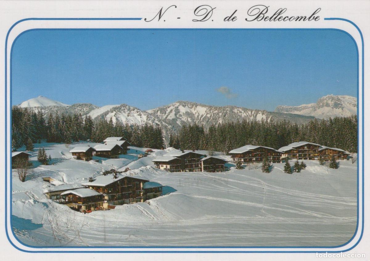 Postales: France Albertville Notre Dame de Bellecombe Paysage Hivernal Chalets Ski *YAH941