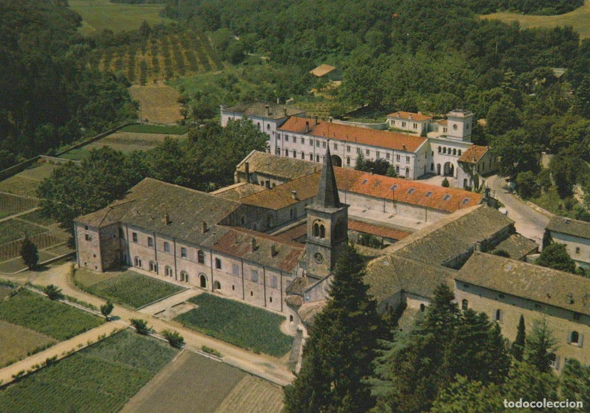 Postales: France Aiguebelle Abbaye Notre Dame Vue A&eacute;rienne Est Unposted *YAH956