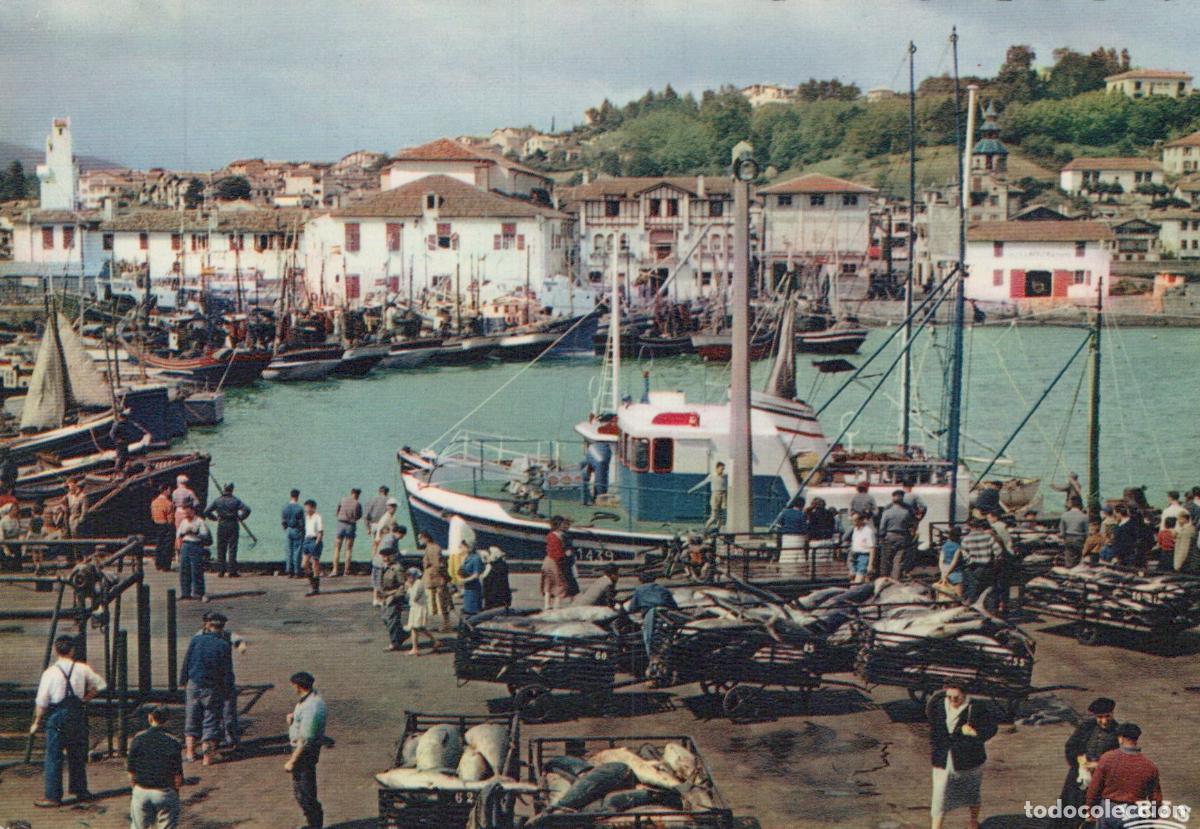Postais: France Saint Jean de Luz March&eacute; Aux Poissons au Port *YAK002