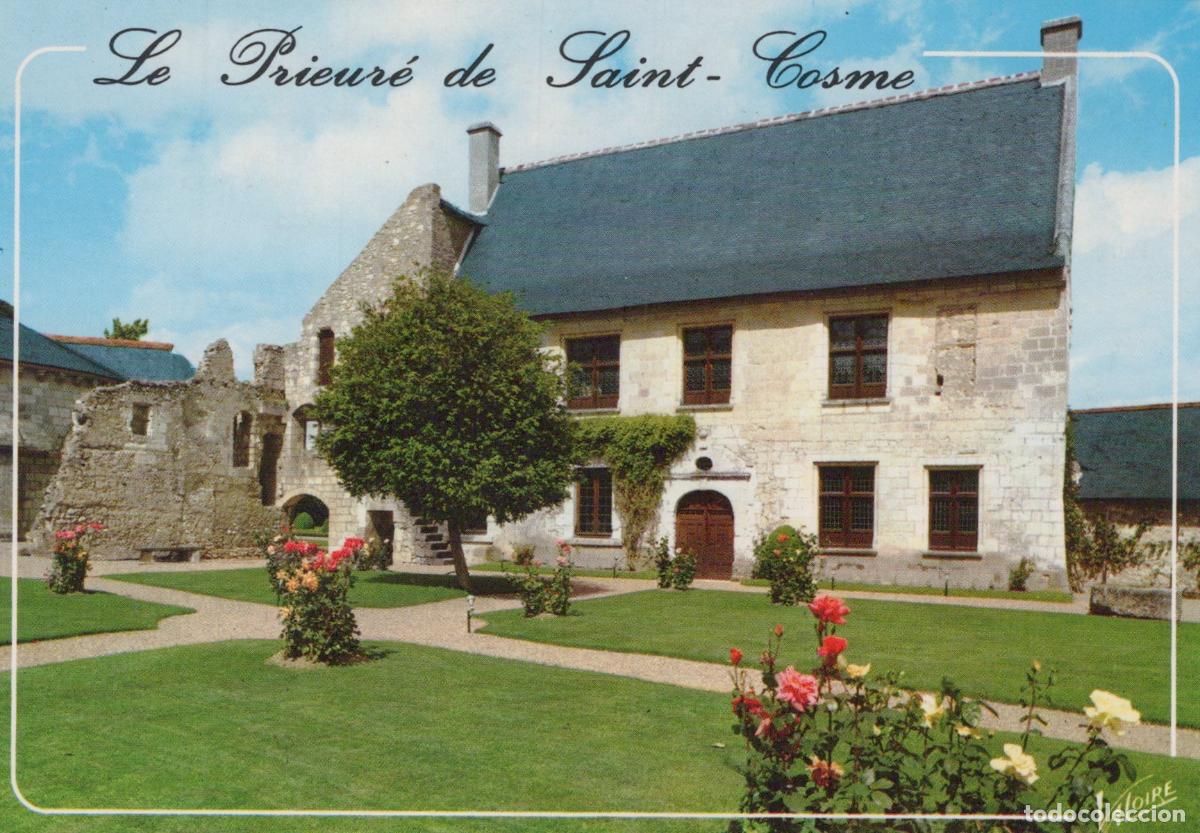Postais: France La Riche Saint Cosme Priory House of Ronsard *YAK025
