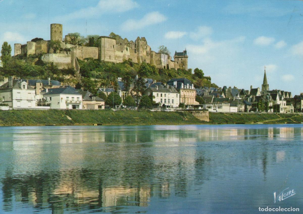 Cartoline: France Chinon Castle and Vienne River View *YAK031