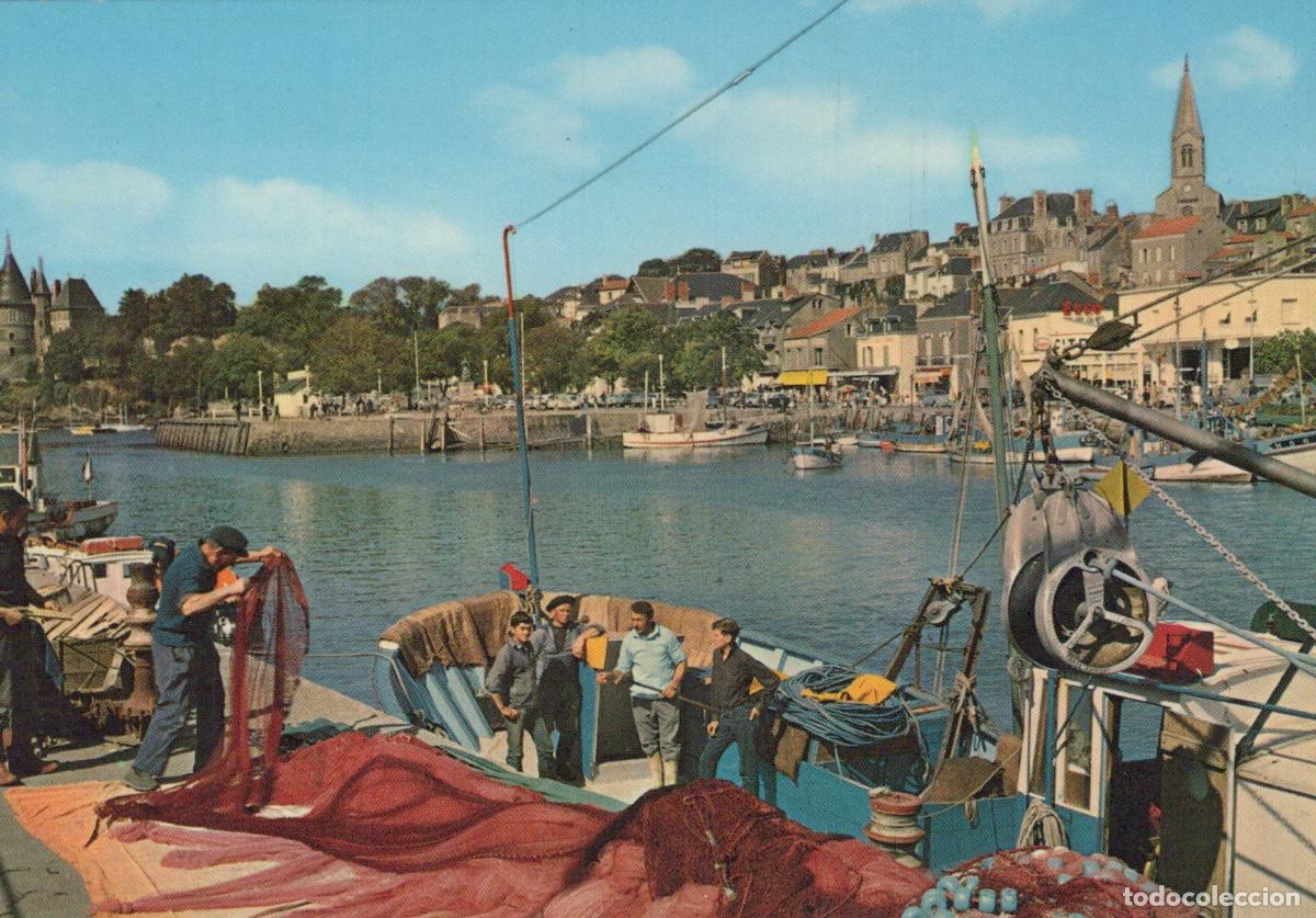 Postais: France Pornic Port de P&ecirc;che P&ecirc;cheurs et Sardiniers *YAK053