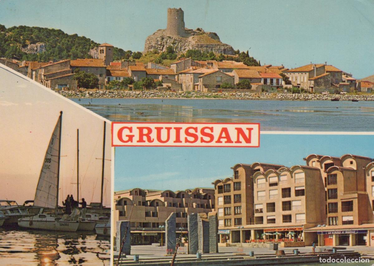 Cartes Postales: France Gruissan Old Village Port and Modern Marina *YAK044