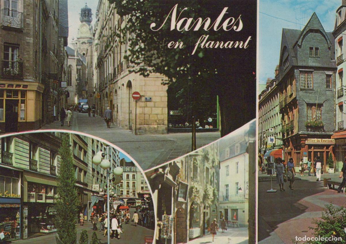 Cartoline: France Nantes Vues de Rues Anim&eacute;es Architecture *YAK058