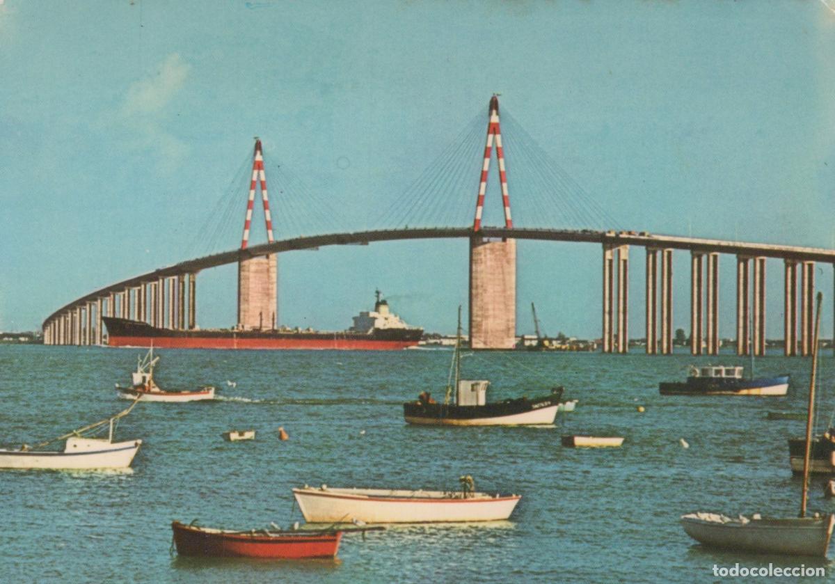 Postkarten: France Saint Nazaire Bridge over Loire Estuary *YAK054